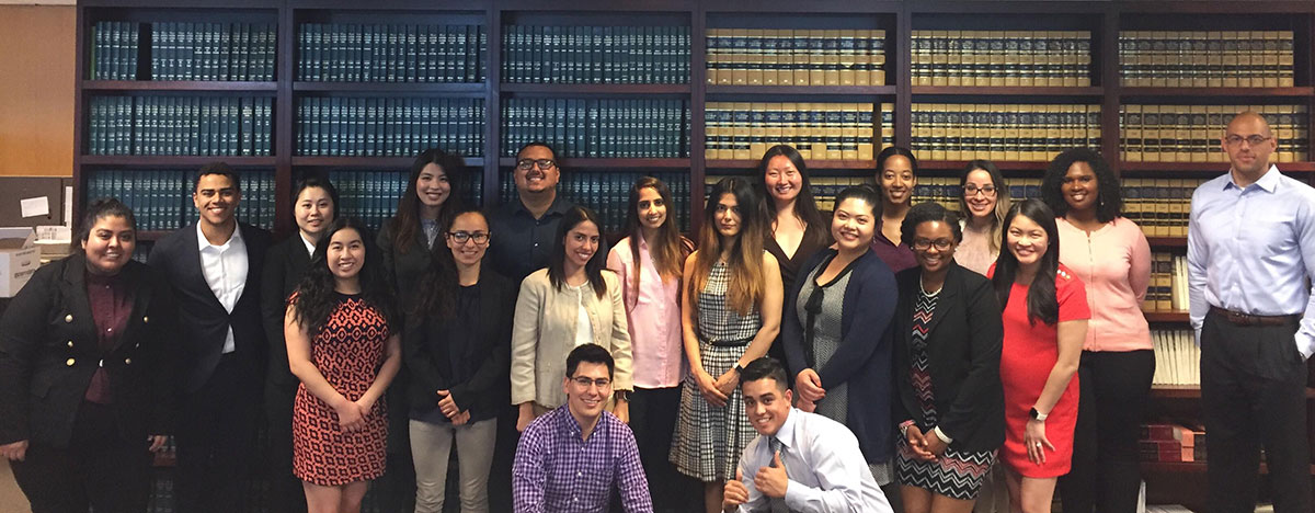 2018 Bay Area Minority Summer Clerkship Program participants