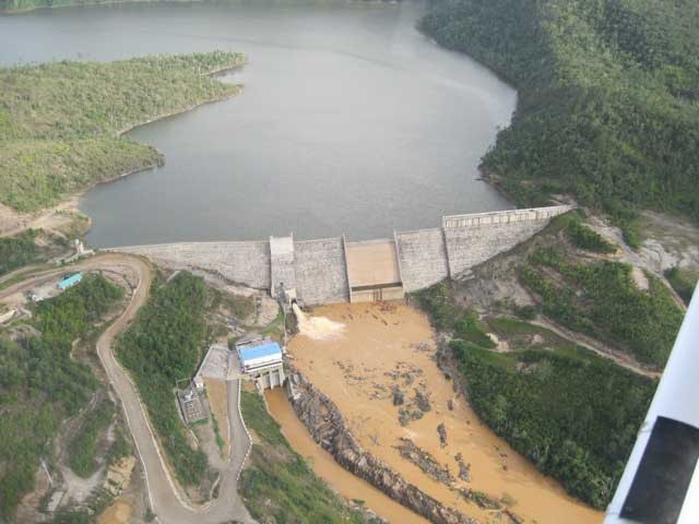 Chalillo Dam in Belize