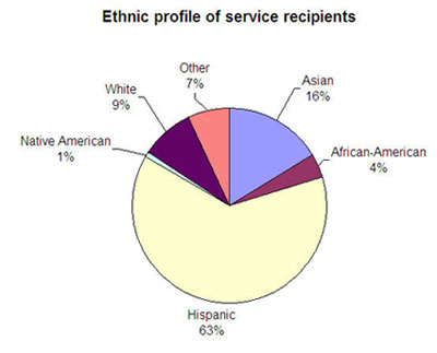 client ethnic profile
