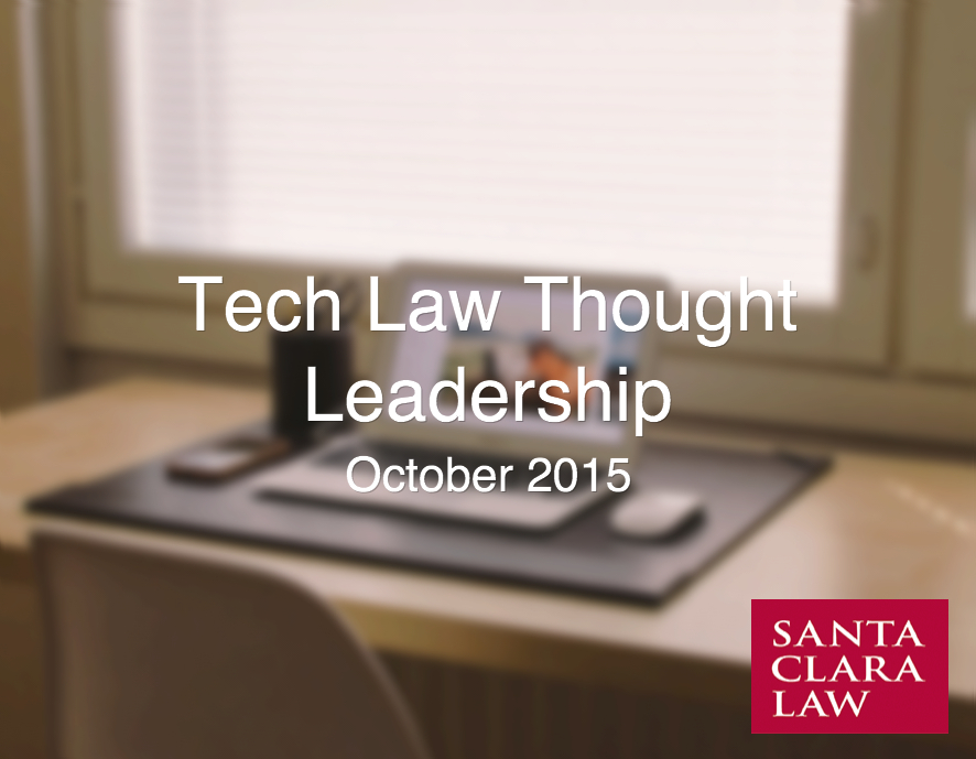 tech law thought leadership