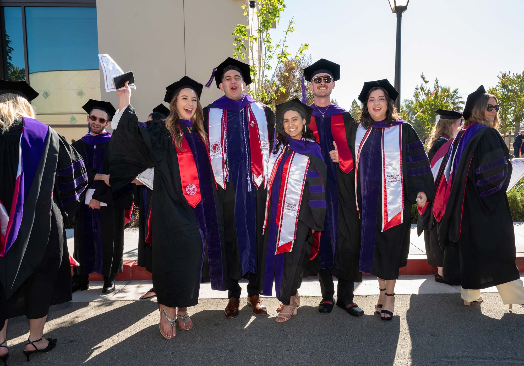 Students graduating