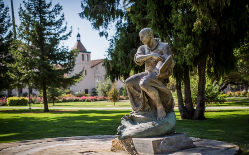 St Ignatius Statue