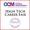 high tech and OCM logos for career fair image link to story