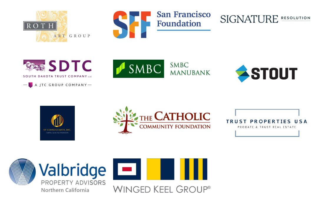 a bunch of company logos