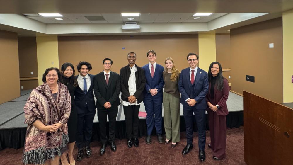 Fr. Bator with Santa Clara Law group