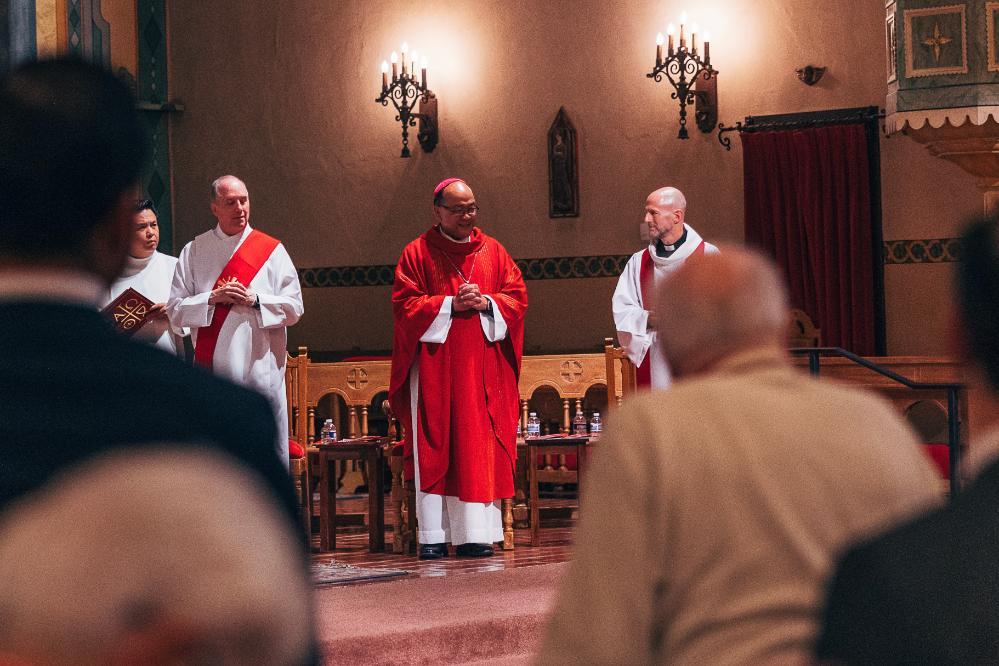 Concelebrants - Bishop Andy and Fr. Carnes