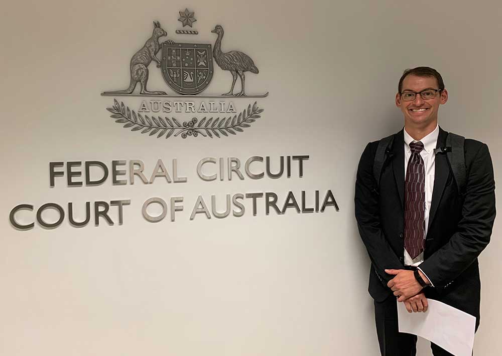 Daniel Altoon at Federal Circuit Court of Australia