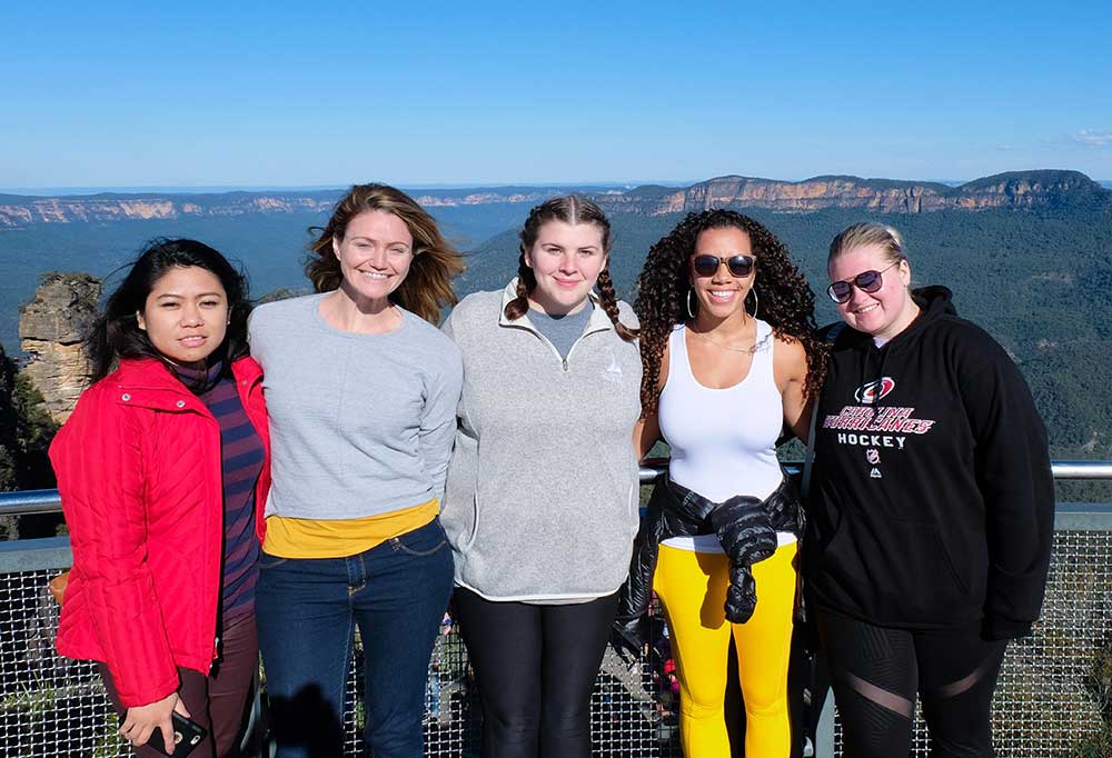 Law Students in Australia in the Blue Mountains