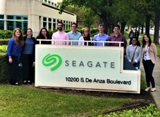 Tech Edge JD students at Seagate