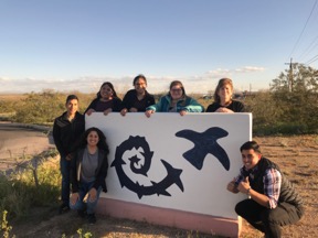 Santa Clara Law students in Arizona.