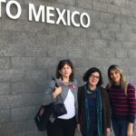 Professor Vangie Abriel (far left) with other volunteer attorneys at the border with Mexico.