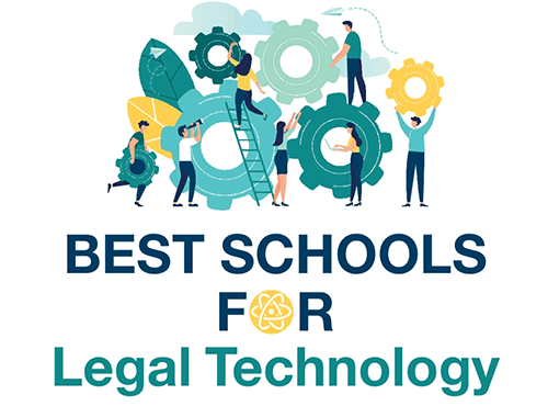 Prelaw Magazine graphic Best Law Schools for Legal Technology